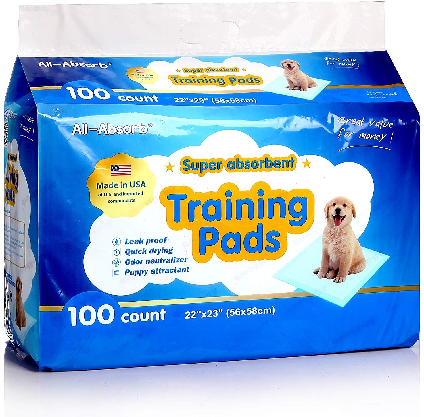 All Absorb Puppy Training Pads